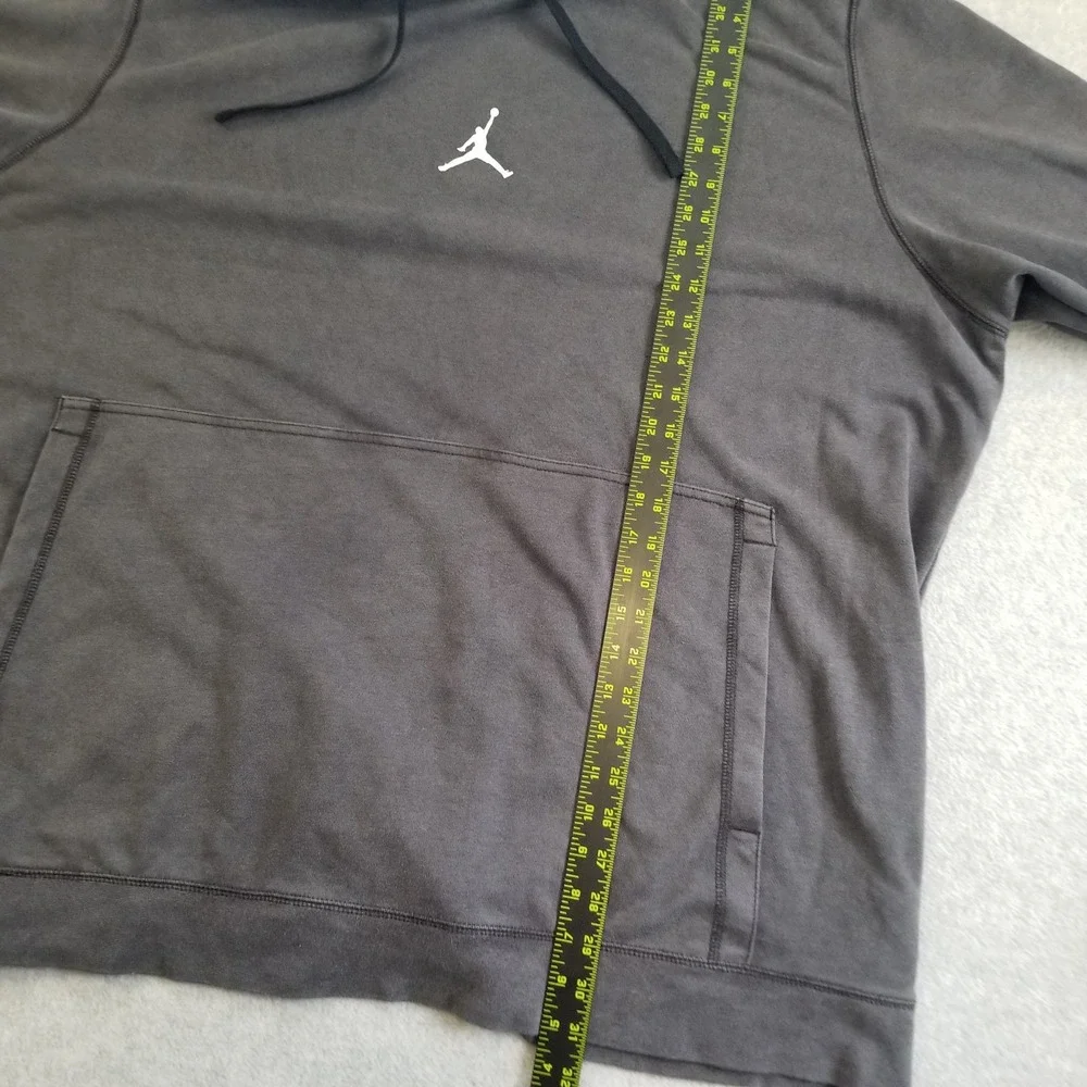 Jordan Hoodie Mens 3XL Black Faded Nike Jumman‎ Basketball Athletic Center Hit
